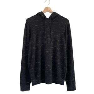 Club Monaco Cashmere Sweater Pullover Hoodie Charcoal Medium